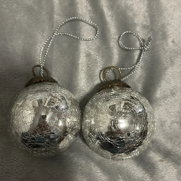 Lot of silver Christmas decor - Picture 5 of 15